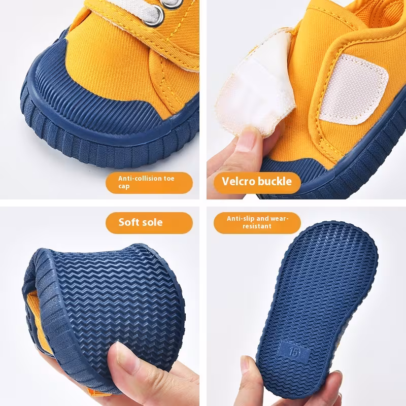 children canvas shoes toddler infant boy sneakers color casual shoes baby kids breathable soft leisure shoes Product details 7