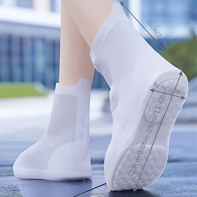 outdoor waterproof non slip silica gel shoe covers deodorant