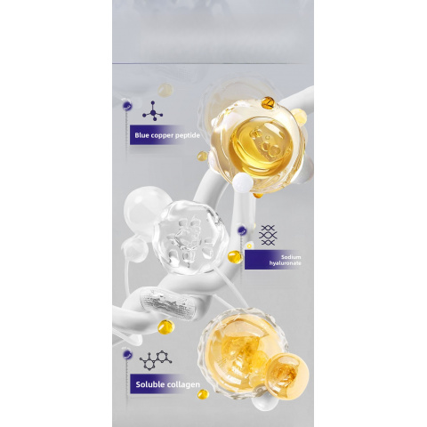   peptide hyaluronic collagen acid oxygen hydrophobic essence moisturizing to clear   and   light beige hydrates skin to leaving skin looking smoother and   Product details 2