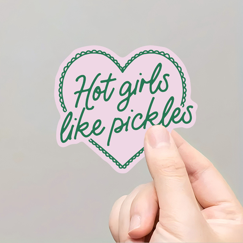 

Attractive Women Enjoy Pickles Sticker