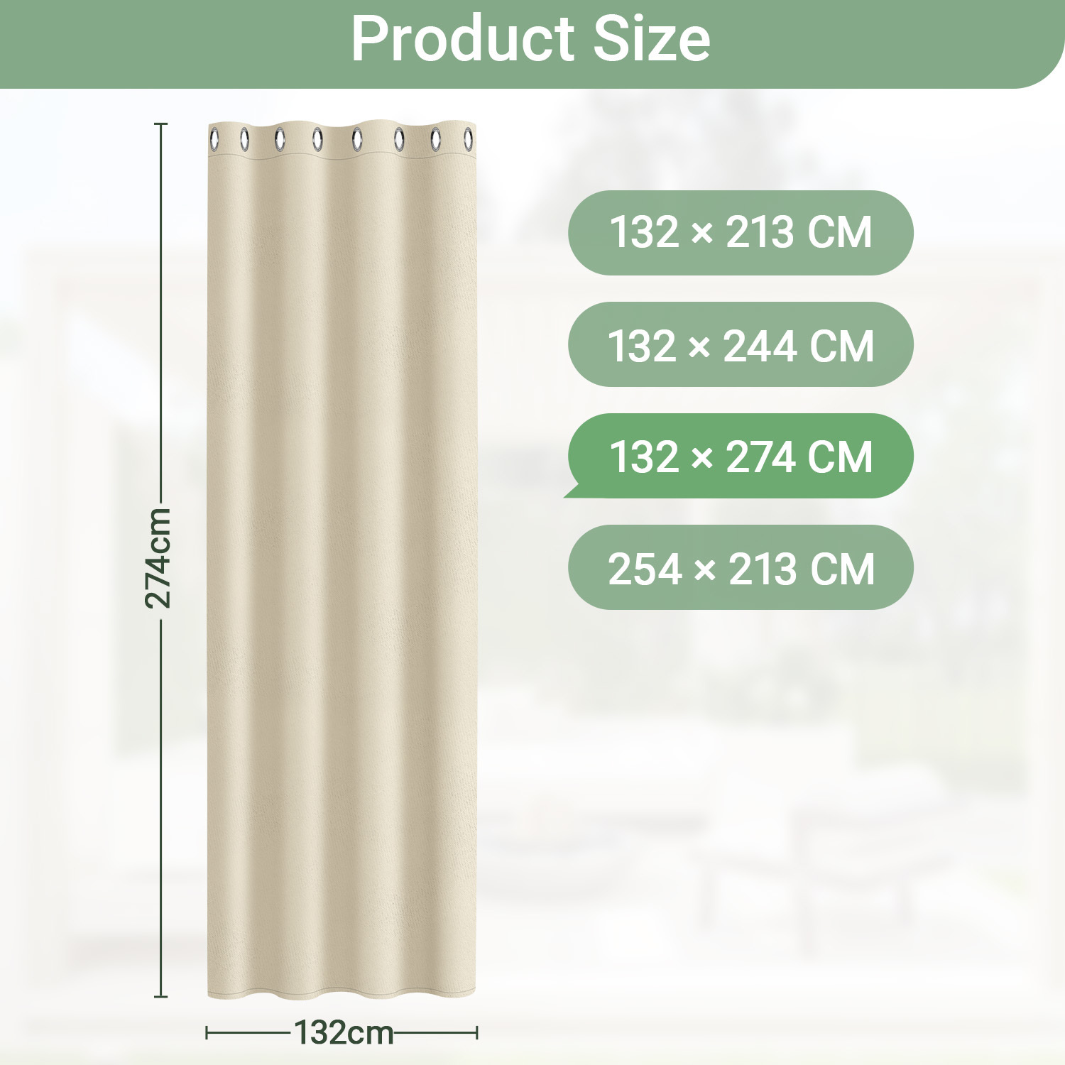 Image of Outdoor Curtain Garden Sun Protection Balcony Curtains Veranda Dark Grey Beige Uv Protection Sun Shading Patio Terrace With Eyelets