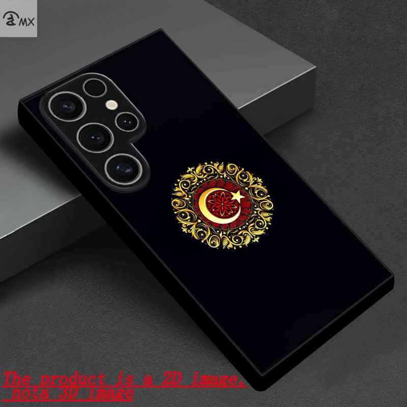 TEMU Phone Case: Turkish Coat Of Background , Suitable For Galaxy S25 Plus, S25 Ultra, S24 Plus, S24 Ultra, S23 Ultra, S23 Plus, S23, S22 Ultra, S22