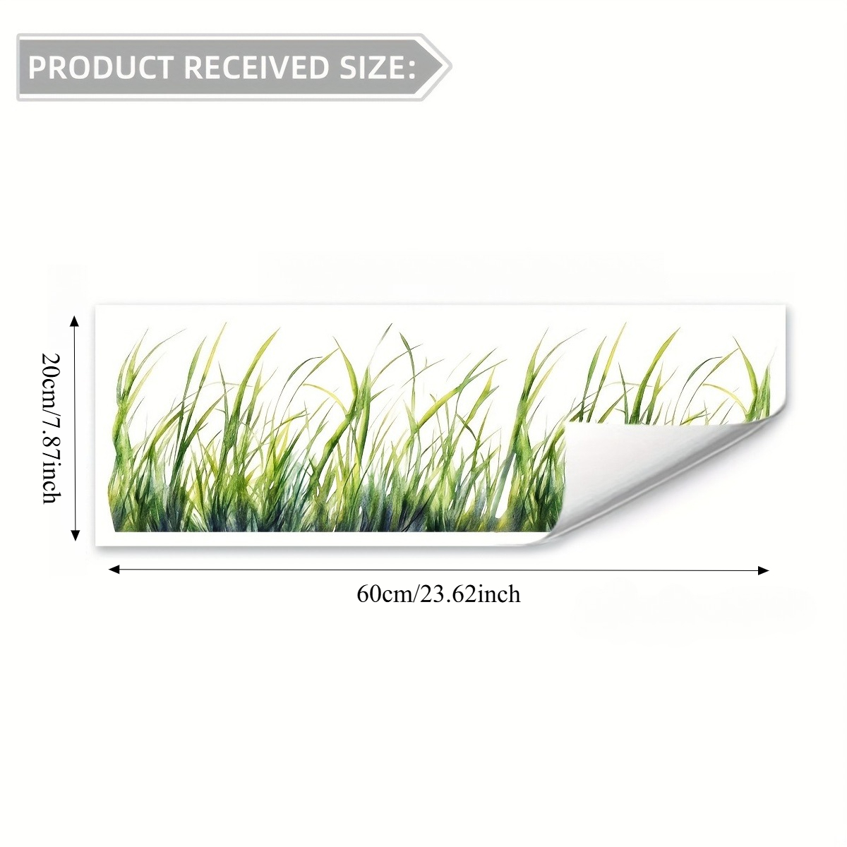 New-style Grass Wall Stickers, Removable Wall Decals Suitable For Decorating Home Mirrors, Bathrooms, Home Decor, And Bedroom Decorations
