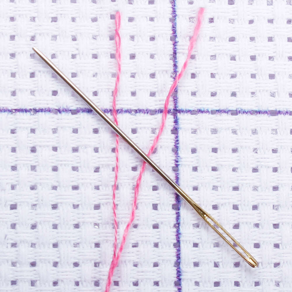 8pcs Cross Stitch Embroidery Flower Pattern Kit