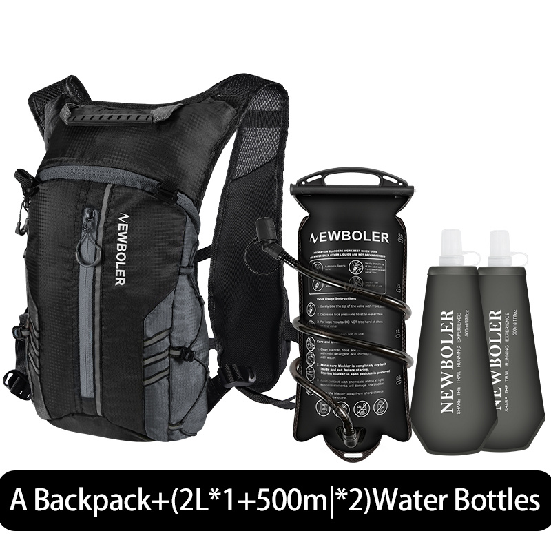 TEMU Mochila deportiva de exterior ultraligera y transpirable NEWBOLER, correas de ajustables, cremallera duradera - Mochila con paquete de