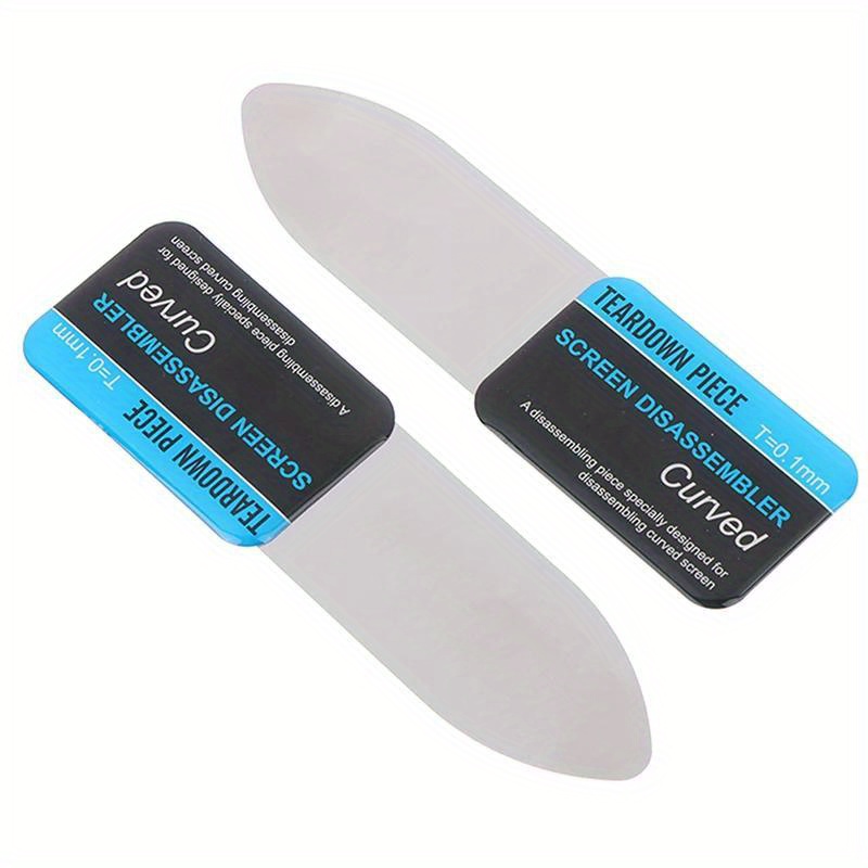 ultra thin flexible spudger and pry   for opening curved lcd screens on mobile phones