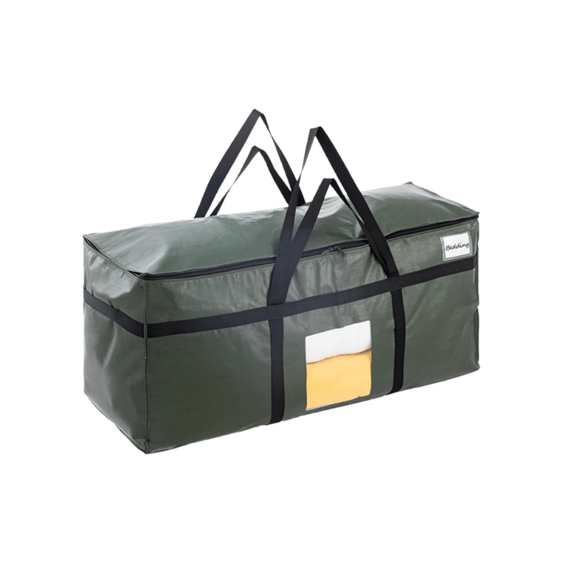 TEMU Sac de déménagement extra large et robuste avec poignées renforcées — Sac de rangement et d'organisation robuste au design pliable et portable.
