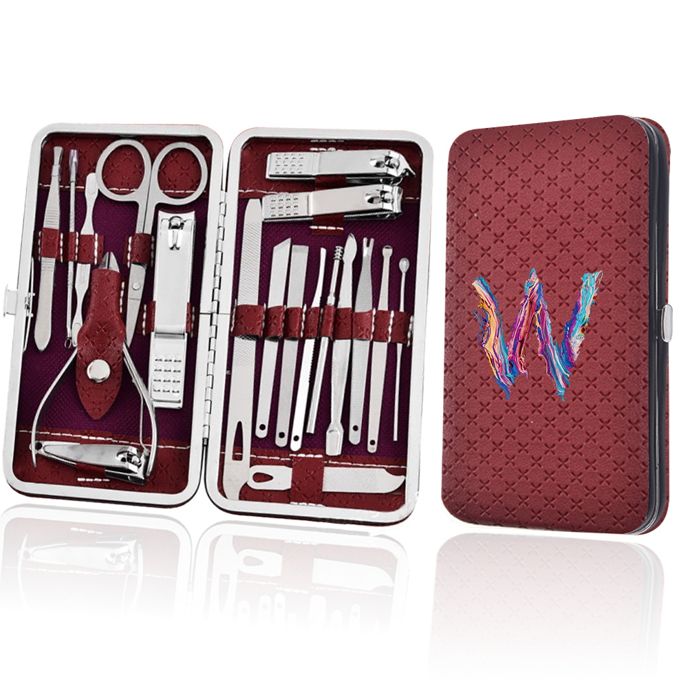 Durable Manicure Set for Daily Use with Case