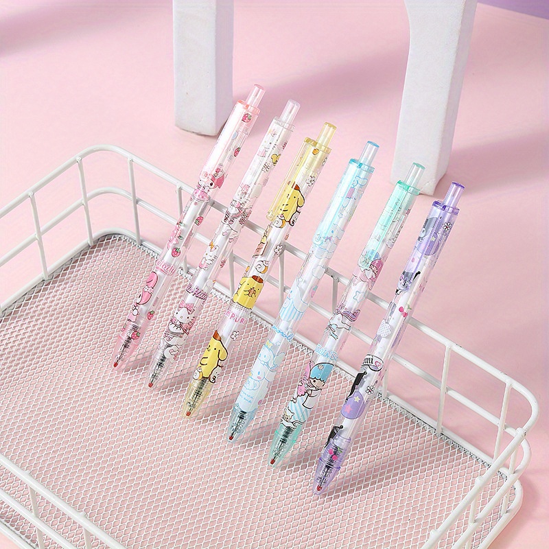 back to   144pcs 0 5mm cartoon cute       pen exquisite push action pen office signature pen stationery holiday neutral pen gifts Product details 0