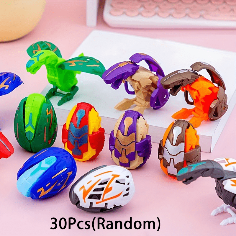 TEMU 30pcs Twisting Pterodactyl Deformation Toys 2 In 1 Cool Birthday Event Party Favors Classroom Prizes Piñata - Outdoor Toy For Kids (random)