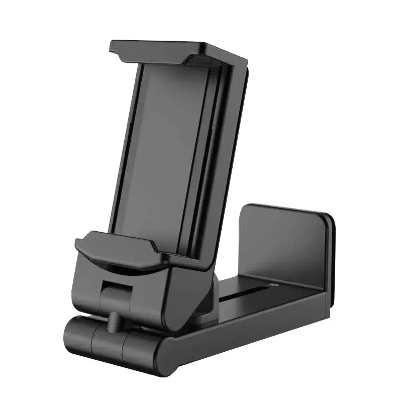 360 rotating airplane phone holder portable foldable travel clip with sleek multi functional for trays luggage essential for pilots travelers flight carry on accessory modern phone holder durable abs material Product details 7