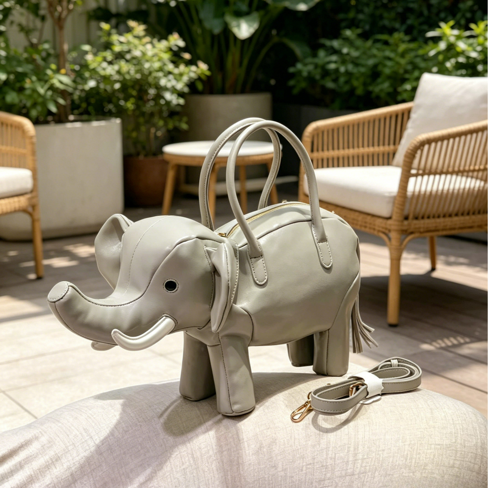 elephant purse sold on Temu United States