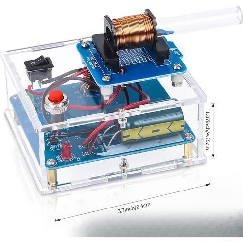electric magnetic transmitter kit soldering projects mini diy shooting game diy electric magnetic transmitter kit for learning teaching stem education ideal gift for