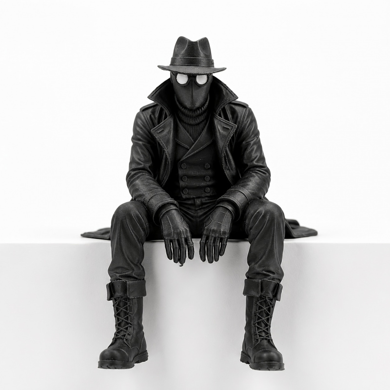 TEMU 3d Printed Figurine Ornament Sitting , A High-value And Soothing Desktop Decoration. -sitting Design Adds A Sense Of Depth And Interactivity To
