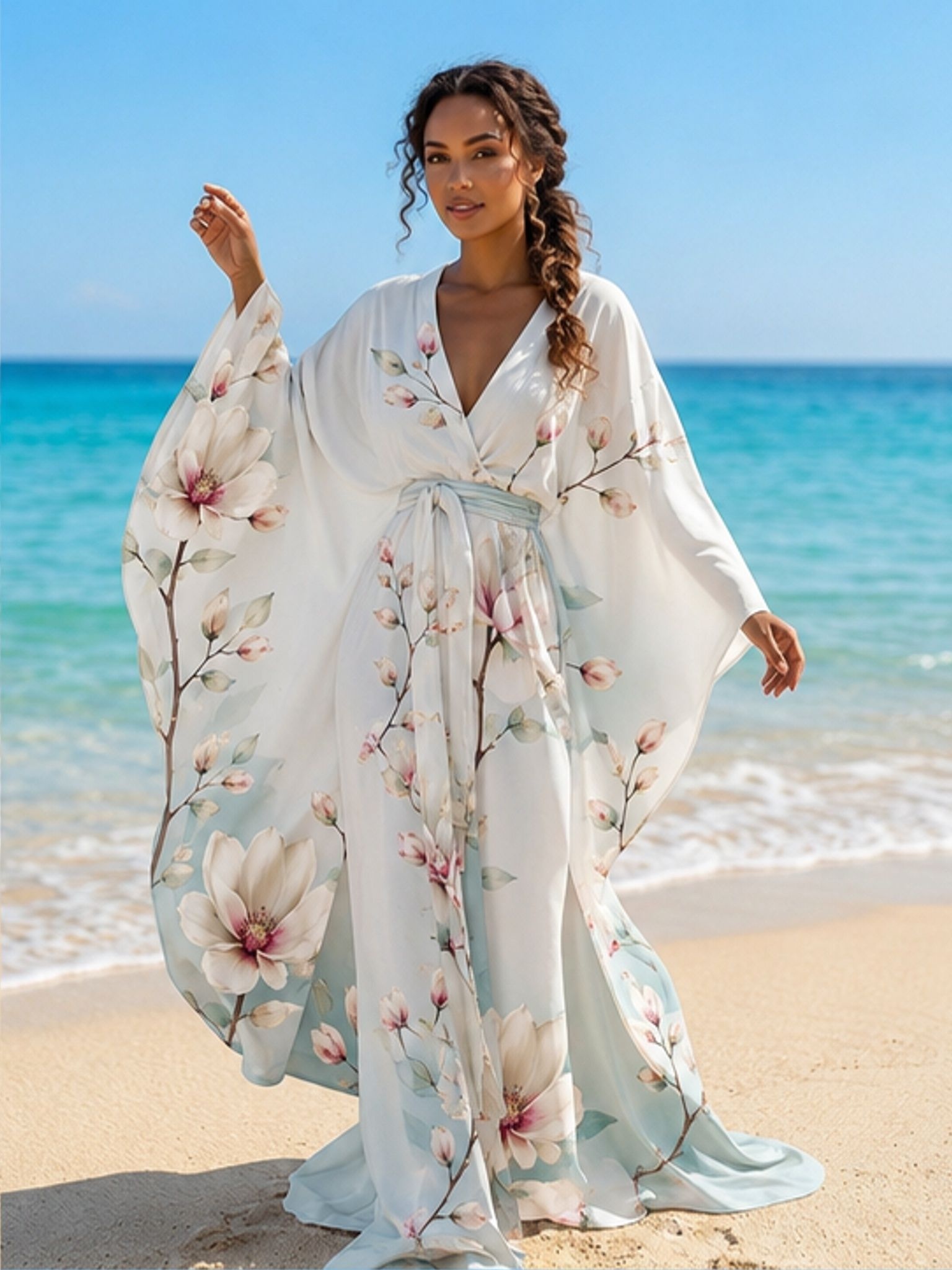 floral dress long sold on Temu United States