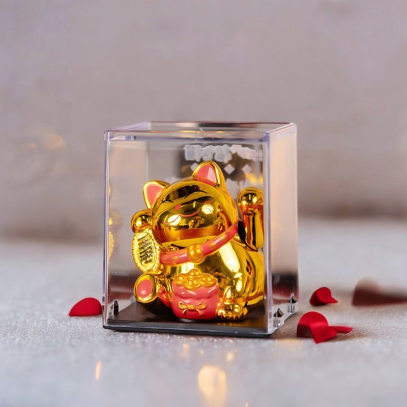 

Shelf Decor Table Decor Cat Ornaments Wealth Cat Ornament