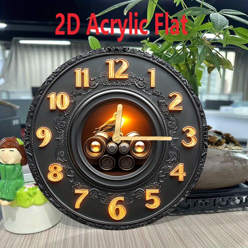 Escritorio Retro Relojes Decorativos De Mesa Modernos Retro Table