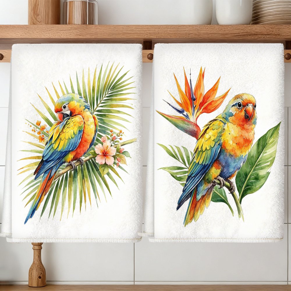TEMU W 2pcs Kitchen Towel,soft Absorbent Microfiber Dish Cloths For Cleaning, Decorative Housewarming/birthday Gifts For Mom, , Neighbors,2pcs