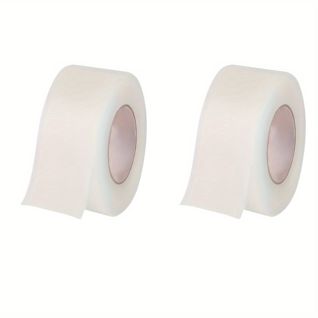 TEMU 2pcs Of Silicone Facial Shaping Patch - Anti-allergic, Breathable And Long-lasting, Suitable For Role-playing And And Beauty | V-shaped Shaping | Comfortable Bonding