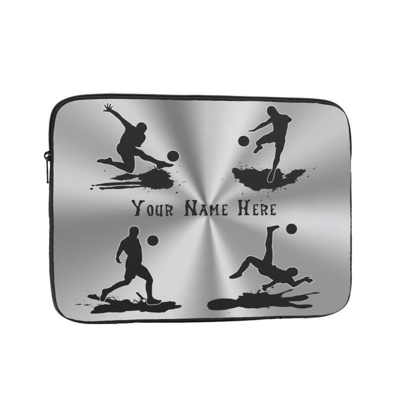 TEMU 1pc Custom Color Personalized Football Laptop Bag, Name Customization Football Laptop Sleeve Bag, Computer Sleeve Bag, Bag, Bag, Bag,