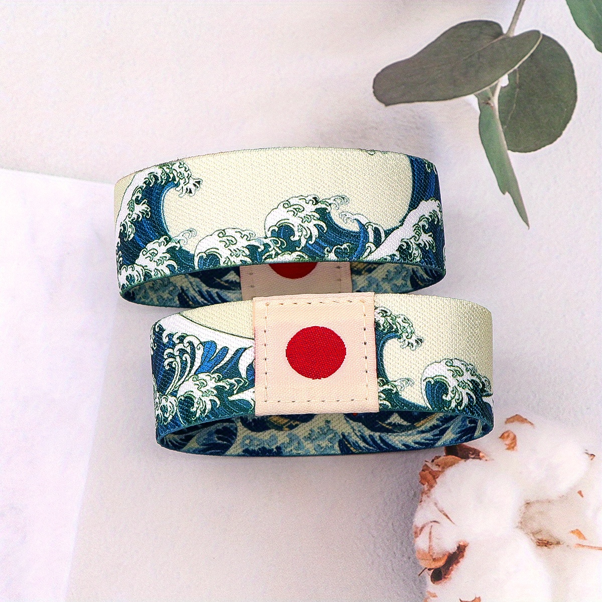 1pc bracelets for women japanese waves sport wristband elastic bangle couple bracelet jewelry fashion accessories art gift