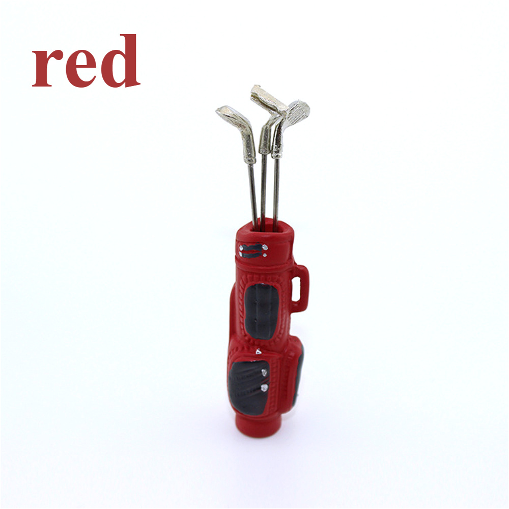 1pc Miniature Scene Model, Micro Decorative Ornaments, Photography Props Golf Club