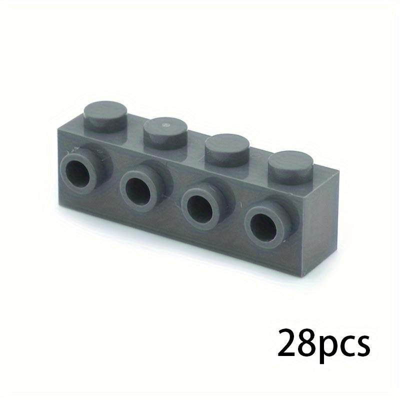 28pcs MOC 1x4 Thick Brick Building Blocks ABS Resin 30414 Compatible