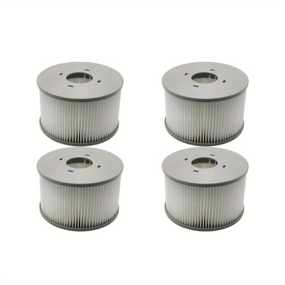 Image of 2/4/6pcs Spa And Hot Tub Filter Replacement Cartridges, Compatible With 90352e, 58323, 90427e, Pool , Filter Replacement, Pool Water Filtration Core, High- Pool For Indoor And Outdoor