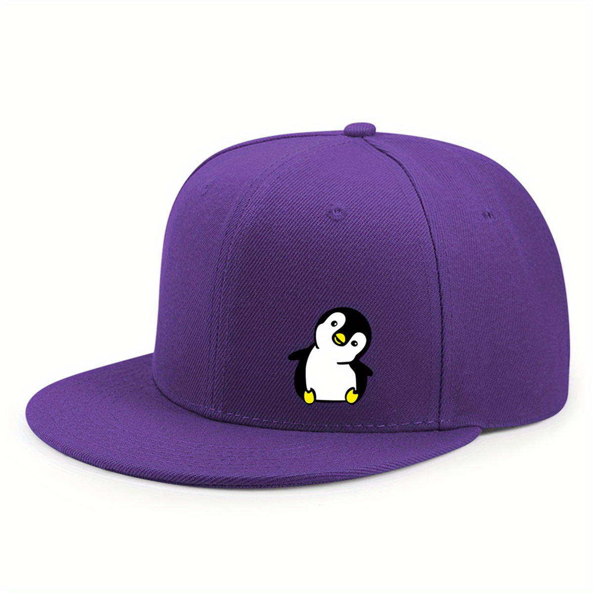TEMU Urban Everyday Versatile Flat Brim Hat, Unisex Spring/summer Hip-hop Cap