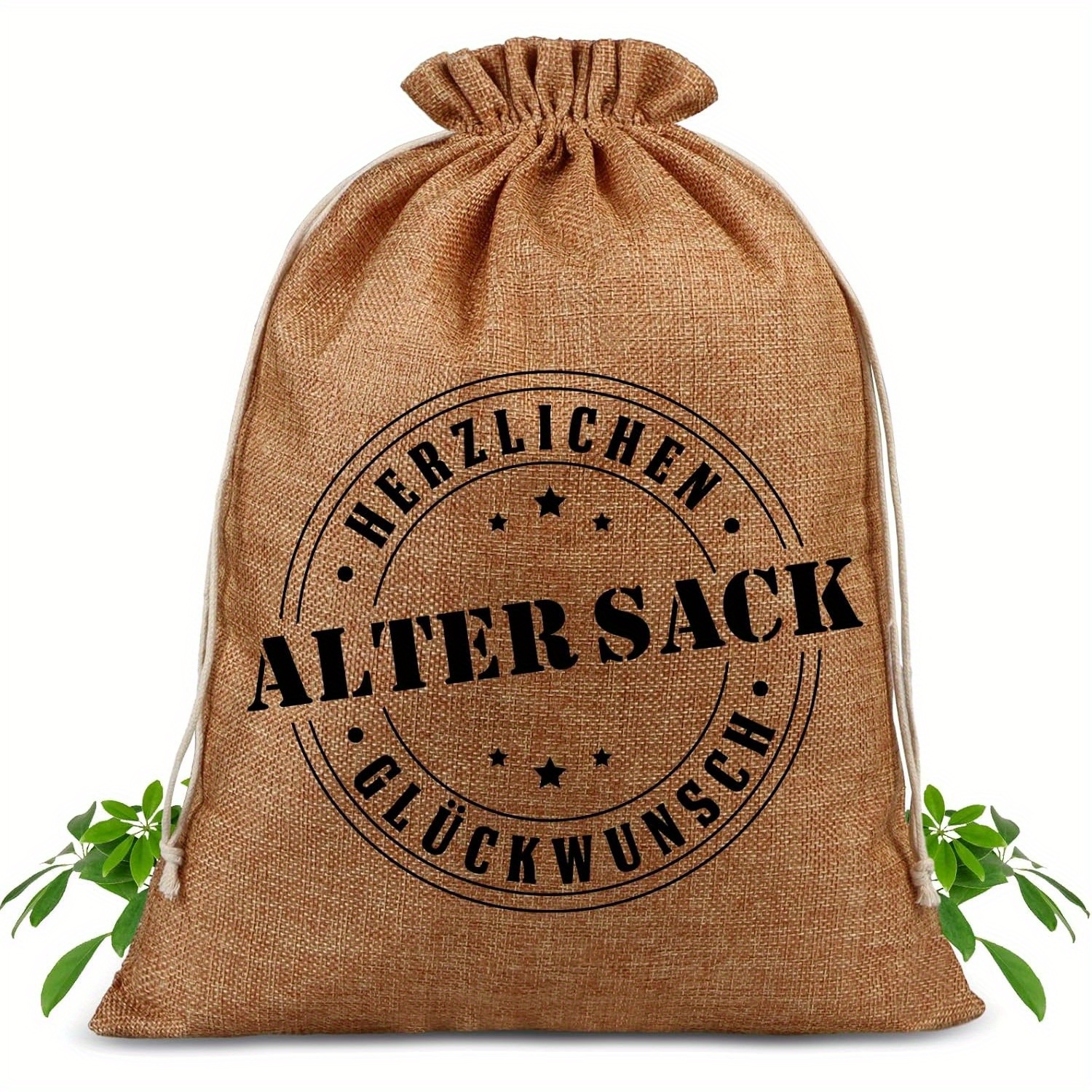 E-shop Geschenk für Sie/Ihn Geschenktüte Altsack Glückwunsch - Lustige Geschenke für Männer - Lustige Geschenke für 30 40 50 60. Geburtstag Männer -
