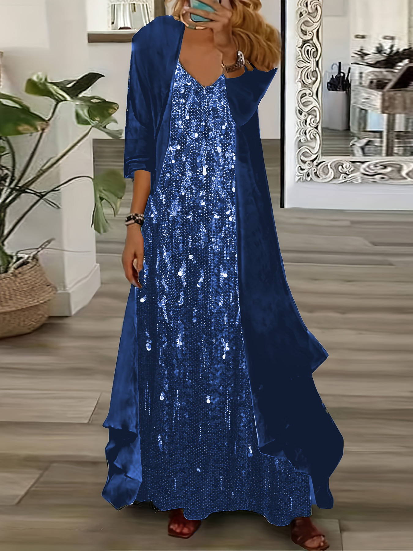 2 piece formal dresses sold on Temu United States