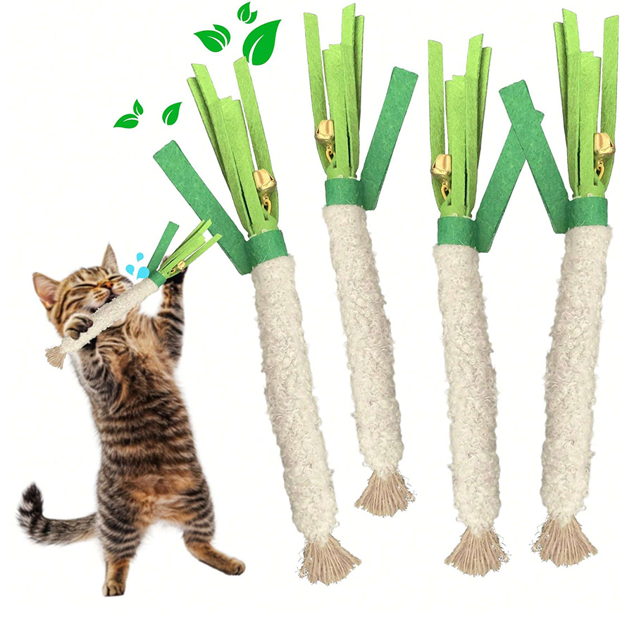 no batteries needed interactive chewing   with   onion like design durable   for all cats pets teeth cleaning dental   for solo play or     kittens   cats Product details 4