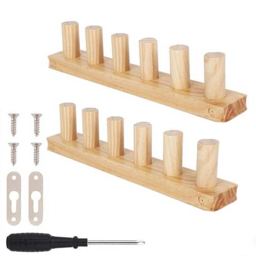 wooden loom frame adjustable knitting kit for diy blankets