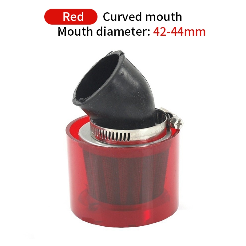 TEMU Waterproof Air Filter For 50-125cc Atv 35mm 42-44mm Durable Motorcycle Air Filter, Atv Air Filter, Offroad Vehicle Filter, Durable Construction,
