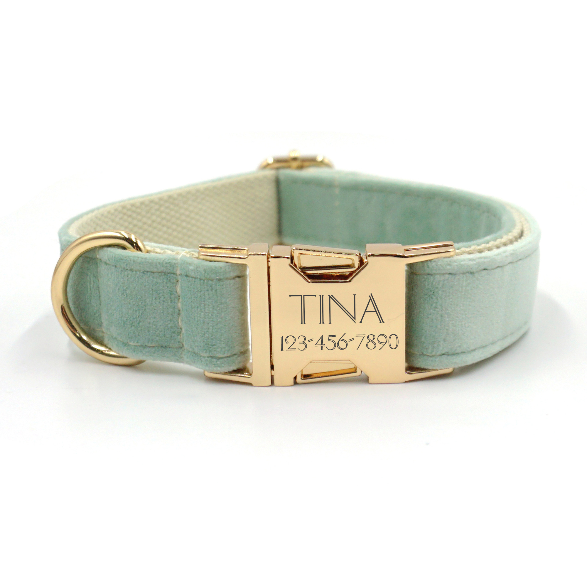 TEMU Dog Collar Personalized - With Personalized Id Tag, Customize And Owner Information, Comfortable And Smoothtactile Feel, Dog Collars For Medium