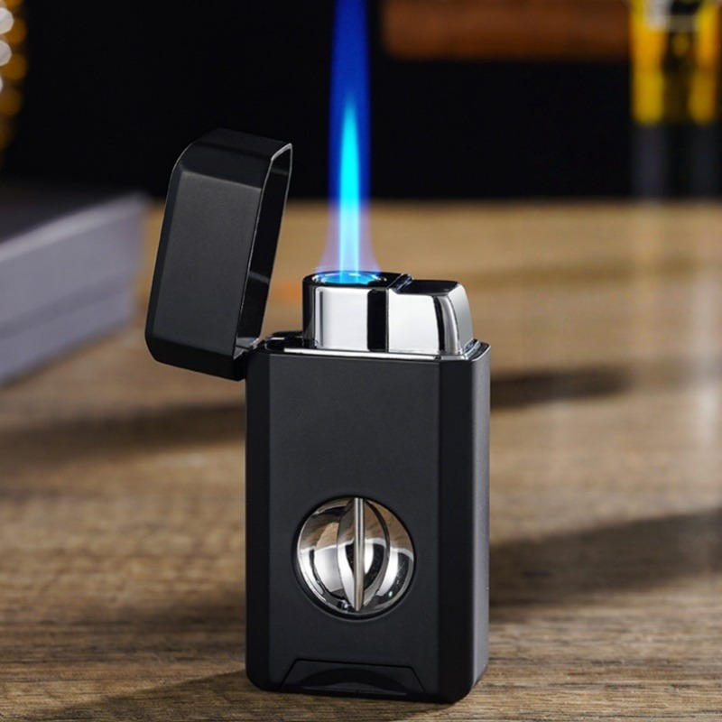 safe cigarette lighters windproof heavy-duty abs cigarette lighter with removable case - heavy duty  windproof lighter with ergonomic grip, safety lock & , compatible with  cigarettes, cigars,
