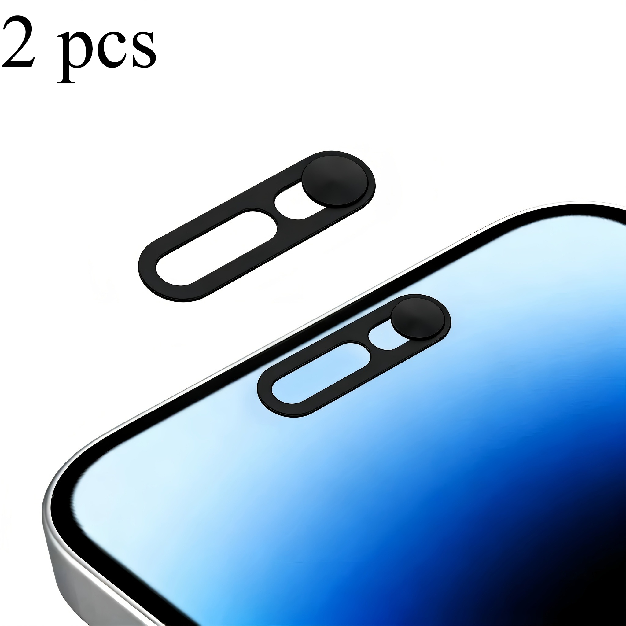 TEMU Phone Front Privacy Sticker Camera Case Anti-peeping Slide Privacy Front Camera Case Security Camera Privacy Blocker For 17 Series Camera