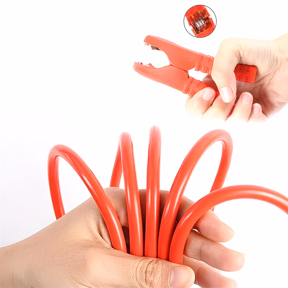 1 set of automotive emergency cables anti burn and anti spark emergency starting automotive rescue tools towing rescue tools automotive accessories Product details 6