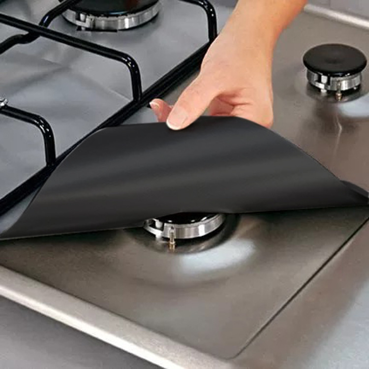 protective cover for stove with gas stove protector gas stove burner protector kitchen accessories pad cooking utensil cover details 0