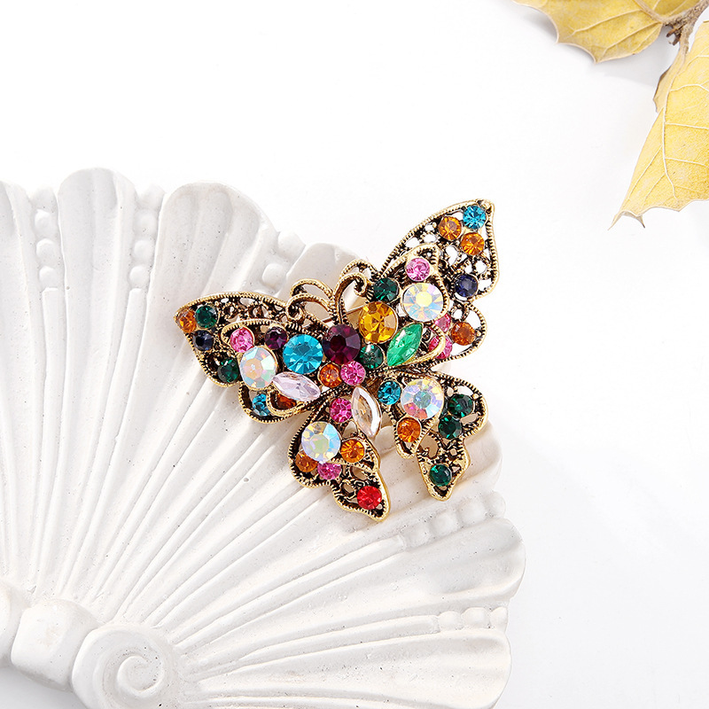 elegant   brooch pin colorful   insect corsage for women men novelty fashion accessory by   details 2