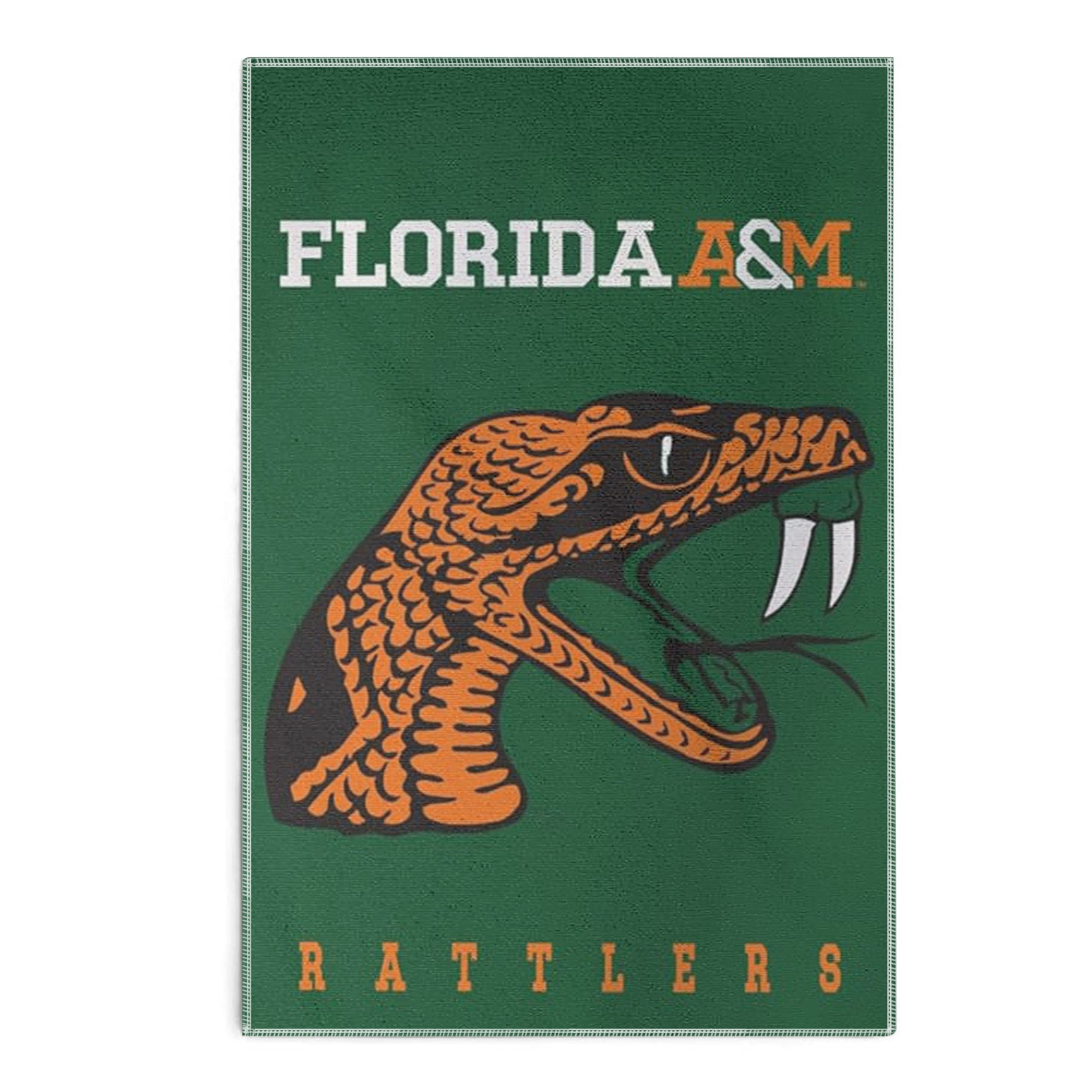 

1pc, Florida A&m 18x26in Polyester Towel, , Lightweight, Woven, Cartoon Themed, Hand Wash Only, Absorbent Towel For Kitchen & Bathroom, Machine Washable