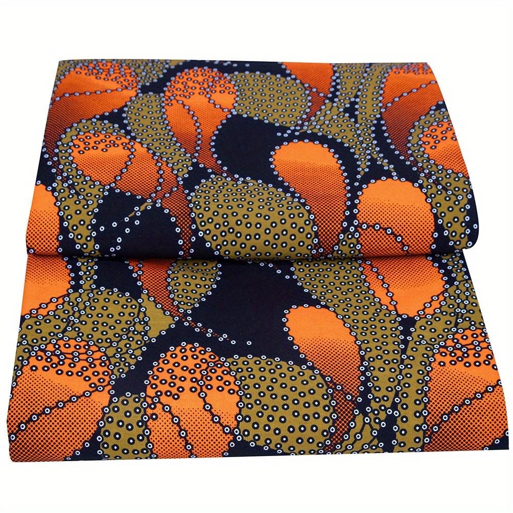 1 stück 6 yard/216 zoll afrikanischer wachsstoff