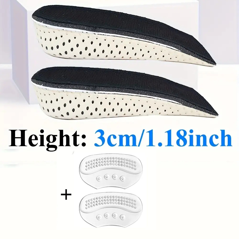 E-shop 4 Stück Fersenheber, weiche Fersenschoner mit Wabenpolsterung, Unisex-Design, komfortable Unterstützung und atmungsaktive Struktur, mit