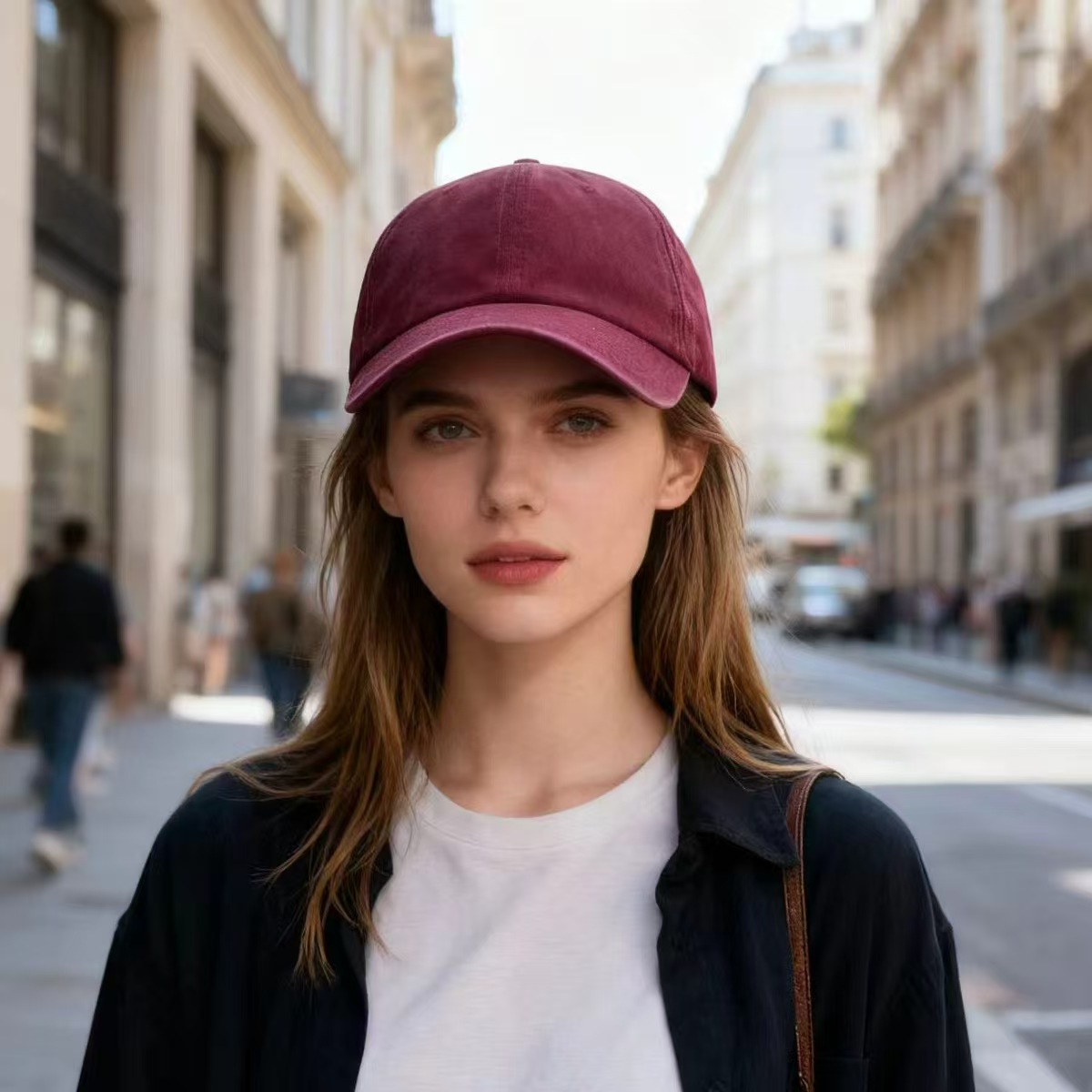 2pcs Vintage Washed Distressed Baseball Cap