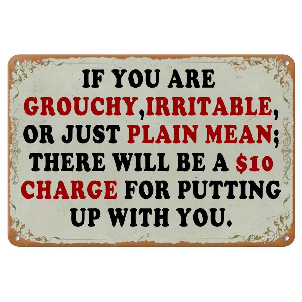 funny signs sold on Temu Australia
