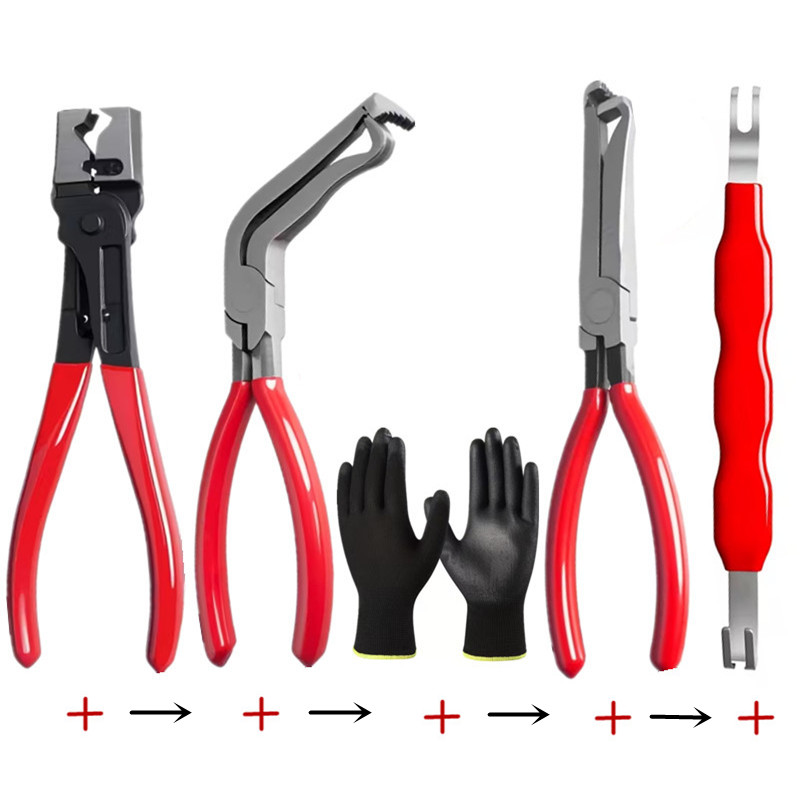 TEMU 3/4/5 Pack Of Automotive Electrical Disconnect Pliers | Includes Tools For Disconnecting Connectors, Separating Connectors, And Handling Hose