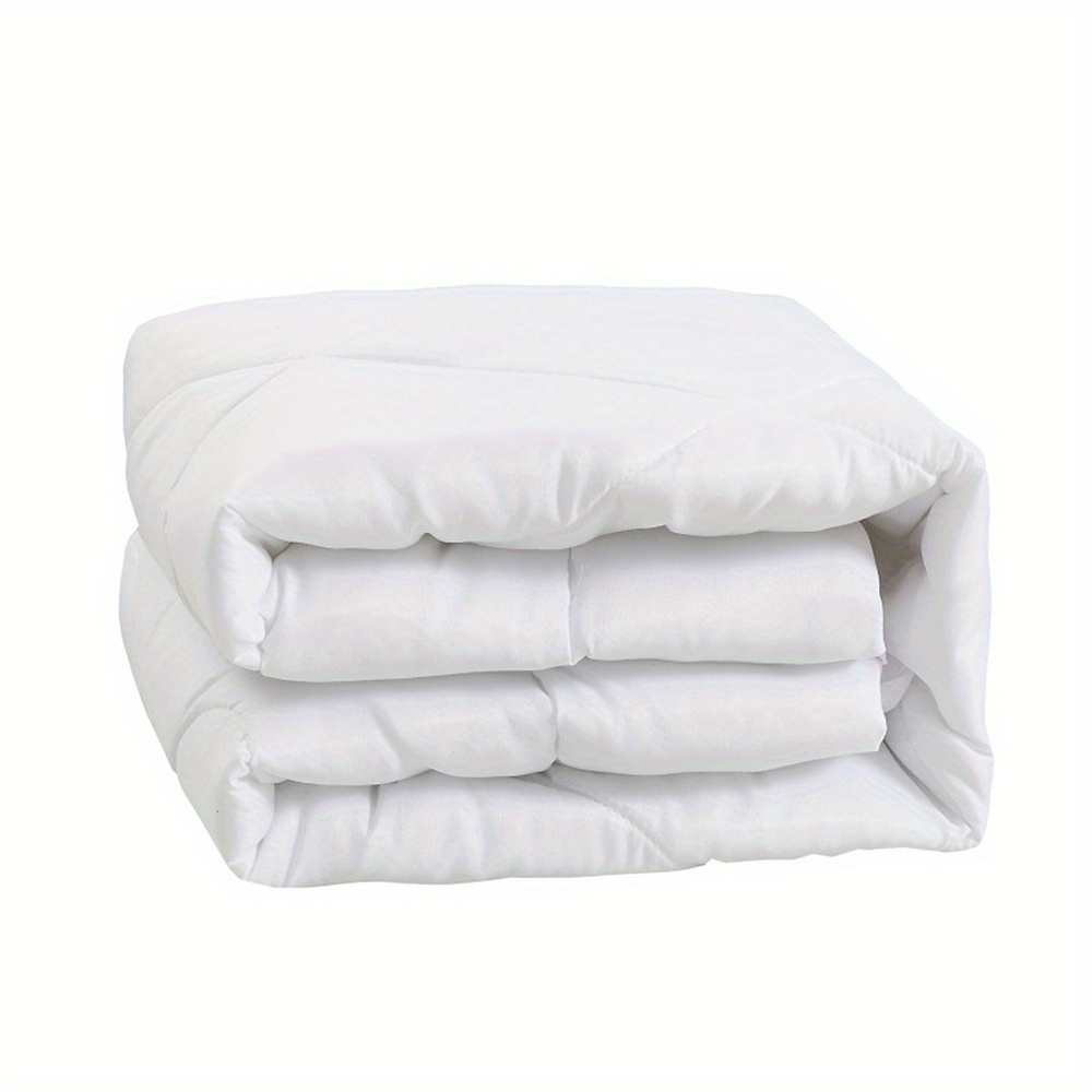 1 All-Season Hotel-Style Bedding Quilted Duvet- Ultra-Soft With Diamond Grid Design (White, Tog 10.5, 135x200cm/ 200x200cm/ 230x220cm/ 260x220cm)