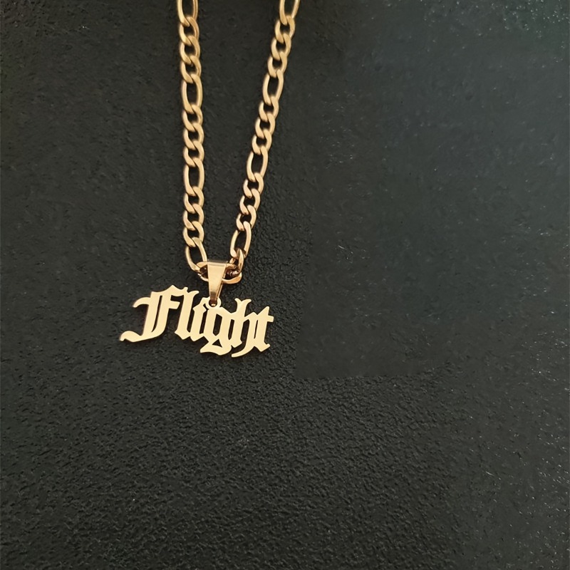 TEMU Custom Melon Seed Clasp 1-3nk Necklace - Customizable Men's Fashion Pendant Necklace - 18k Gold Plated Golden-plated 304 Stainless Steel,