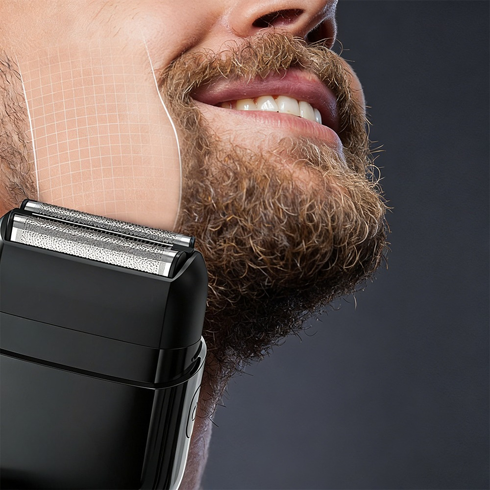 Shaving Accessories With 3 Floating Portable Ideal Gift For Men, Suitable For Business Travel And Vacation