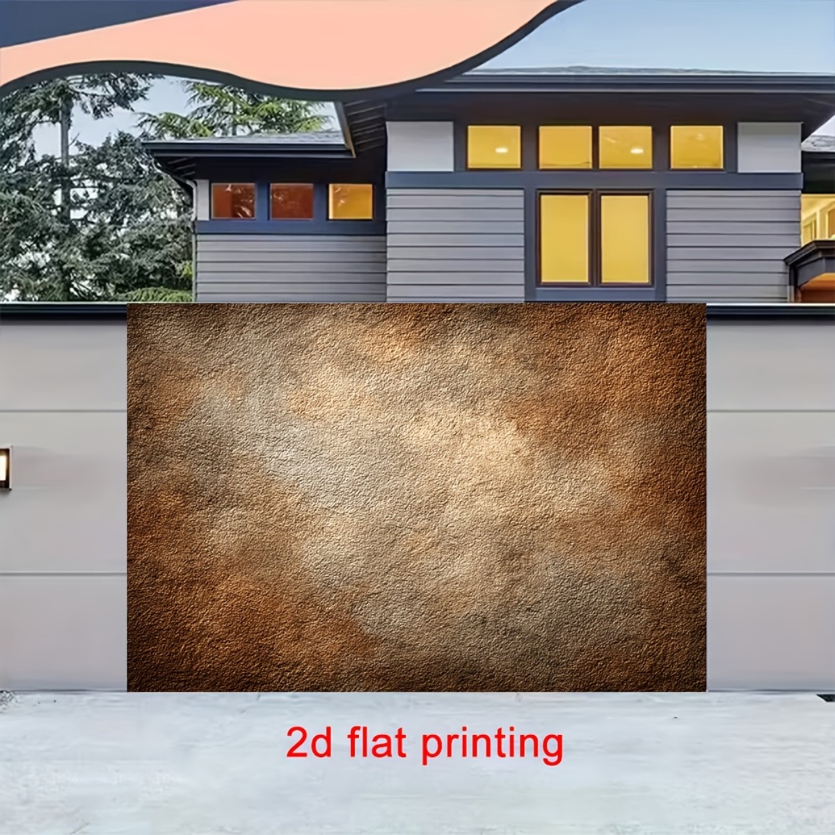 Rustic Textured Style Photo Booth Background Party Decoration Banner
